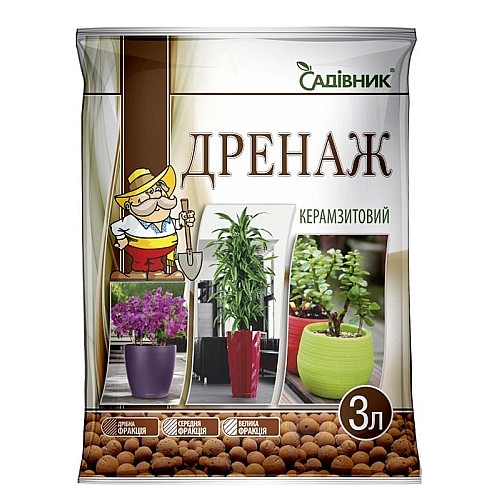 Дренаж керамзитовий Садівник 1 л