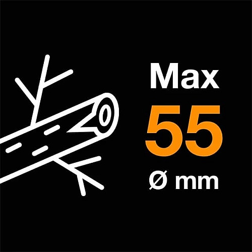 Сучкоріз Fiskars PowerGearX LX99 (L) з ковадлом (1020189)