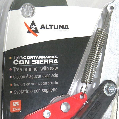 Секатор+пилка телескопическая Altuna J496.A для работы в труднодоступных местах 2х1500 мм