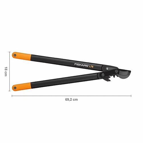 Сучкоріз Fiskars PowerGear (L) L78 обвідний (1000584)