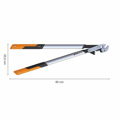 Сучкоріз Fiskars PowerGearX LX99 (L) з ковадлом (1020189)