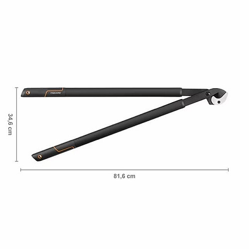 Сучкоріз Fiskars SingleStep (L) L39 з ковадлом (1001430)