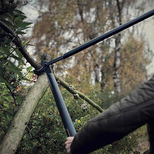 Сучкоріз Fiskars SingleStep (L) L39 з ковадлом (1001430)