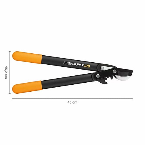 Сучкоріз Fiskars PowerGear (S) L70 обвідний (1002104)
