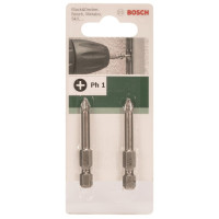 Биты Bosch PH 1 XH, 49мм, 2шт