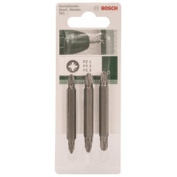 Біти Bosch двосторонні PZ/PZ, 60мм, 3шт