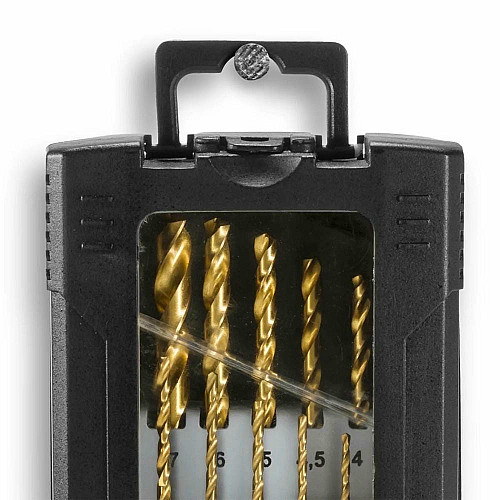 Набор сверл по металлу Trotec 15 pieces HSS Metal Drill Set (6200001131)