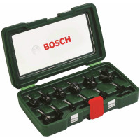Набор фрез по дереву Bosch Expert for Wood 8мм, 12шт.