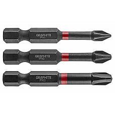 Біти GRAPHITE, набір 3шт, 1/4