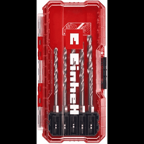 Набір свердел по металу Einhell HSS, 10 шт, 2-6.5мм, кейс
