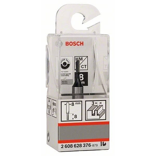 Фреза пазова Bosch Professional з одним лезом Std S8 D3 L8