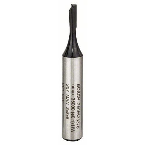Фреза пазова Bosch Professional з одним лезом Std S8 D3 L8