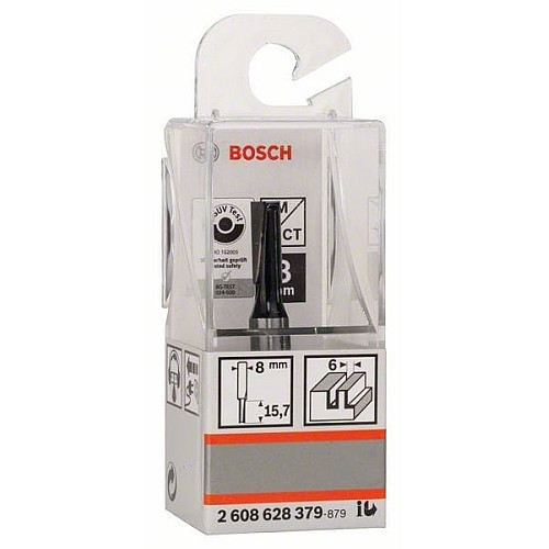 Фреза пазовая Bosch Professional с двумя лезвиями Std S8 D6 L16