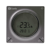 Терморегулятор програмований Castle AC829H, графіт