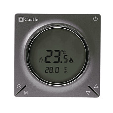 Терморегулятор програмований Castle AC829H, графіт