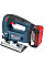 Лобзик аккумуляторный Bosch Professional GST 185-LI 18В 2х4А·час 3500об/мин ход 26мм 2кг кейс