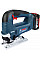 Лобзик аккумуляторный Bosch Professional GST 185-LI 18В 2х4А·час 3500об/мин ход 26мм 2кг кейс