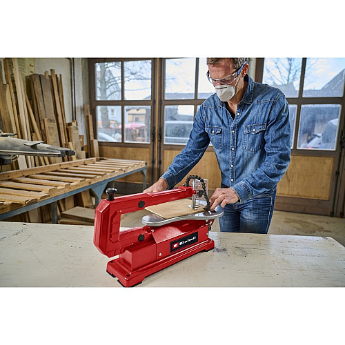 Лобзик стационарный Einhell TC-SS 406 E 120В 400-1600об/мин вылет 40мм 8.9кг