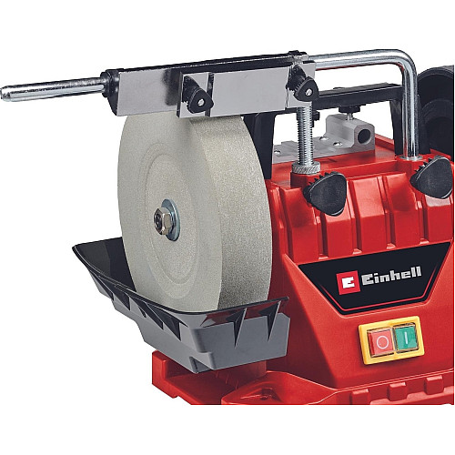Станок влажной заточки Einhell TC-WG 200 125Вт диск 200х32мм кожаный диск 180х30мм 110об/мин 7.33кг