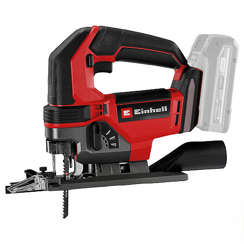 Лобзик аккумуляторный Einhell TE-JS 18/100 Li - Solo PXC 18В 3000об/мин ход 26мм 1.87кг без АКБ и ЗП
