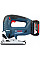 Лобзик аккумуляторный Bosch Professional GST 185-LI 18В 2х4А·час 3500об/мин ход 26мм 2кг кейс