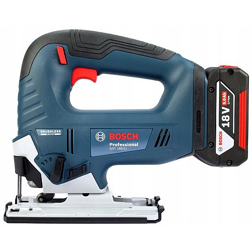 Лобзик аккумуляторный Bosch Professional GST 185-LI 18В 2х4А·час 3500об/мин ход 26мм 2кг кейс