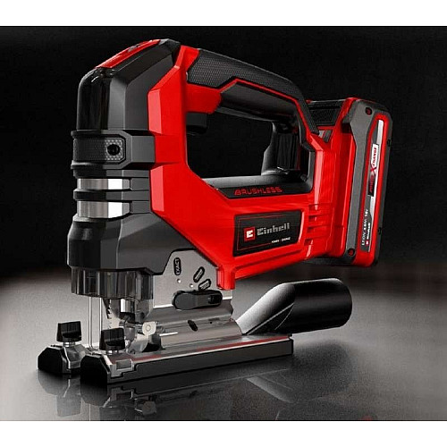 Лобзик аккумуляторный Einhell Professional TP-JS 18/135 Li BL-Solo PXC 18В 3500об/мин плавный пуск ход 26мм 2.2кг без АКБ и ЗП