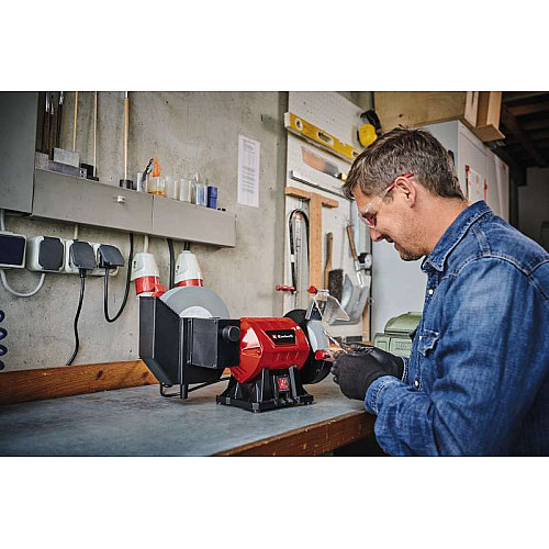 Станок заточный Einhell TC-WD 200/150 250Вт круг 200/150х32мм 134-2980об/мин 9.1кг