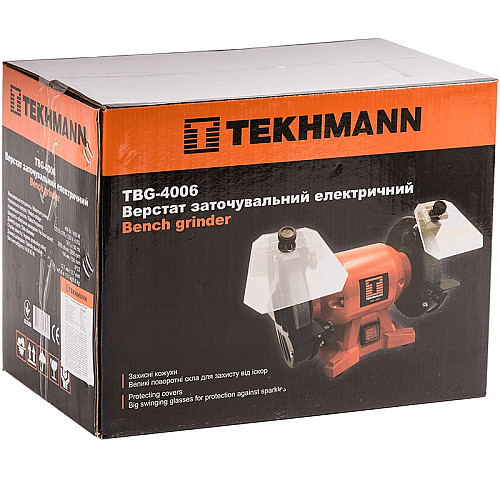 Станок заточный Tekhmann TBG-4006 400Вт круг 150х13мм 5.1кг
