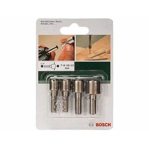 Головки торцеві Bosch 1/4