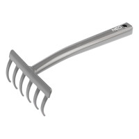 Граблі садові Neo Tools, ширина 11.2см, 6 зубців 28.5см, сталь 0.28кг