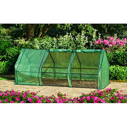 Парник складаний Neo Tools 240x90x90см, ПЕ плівка 135г, зелений