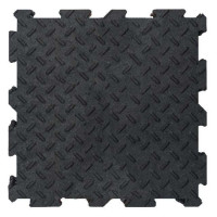 Напольное покрытие Alpha Tile, 30х30 см, черный, уп.10 шт.