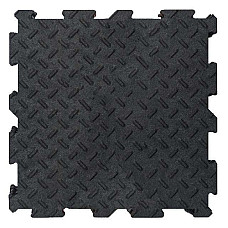 Покриття для підлоги Alpha Tile, 30х30 см, чорний, уп.10 шт.