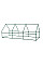 Парник складаний Neo Tools 240x90x90см, ПЕ плівка 135г, зелений