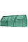 Парник складаний Neo Tools 240x90x90см, ПЕ плівка 135г, зелений