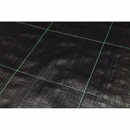 Агроткань против сорняка, GRID 25, BLACK, 130 гр/м², 4,2 x 50м, ATGDBK13042050