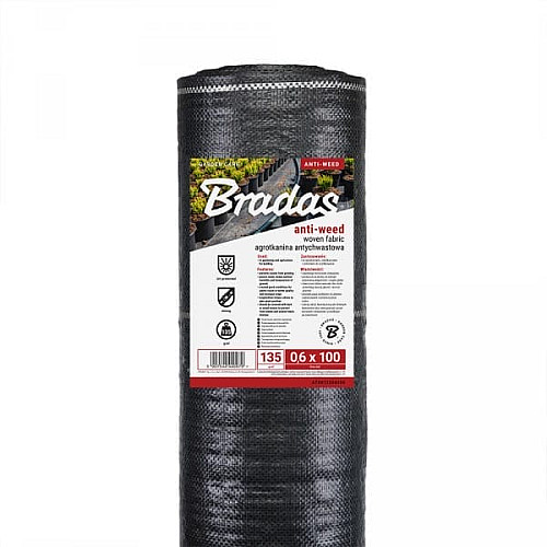 Агроткань против сорняков 135 г/м² BLACK 1,6х50м, ATBK13516050