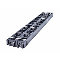 Пластиковый бордюр RecLine 45, 1м
