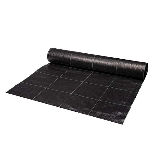 Агроткань против сорняка, GRID 25, BLACK, 130 гр/м², 1 x 50м, ATGDBK13010050