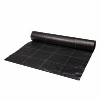 Агротканина проти бур'яну, GRID 25, BLACK, 130 гр/м², 3,2 x 50м, ATGDBK13032050