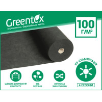Геоматериал Greentex p-100 (1.6x10 м) Черный