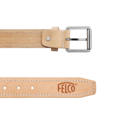 Ремінь FELCO 941 з натуральної бежевої шкіри (Фелко 941)