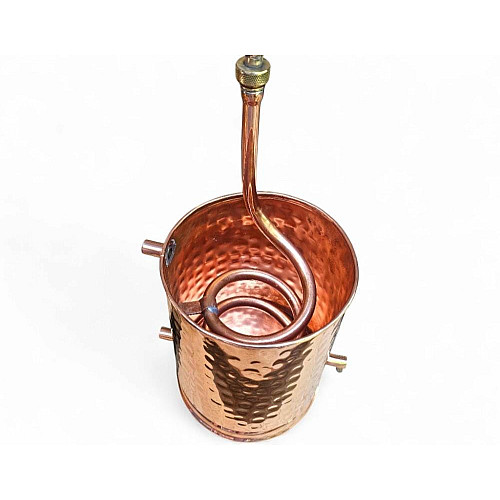 Аламбік мідний 15л, з термометром тип CACHIMBO, AV Filhos