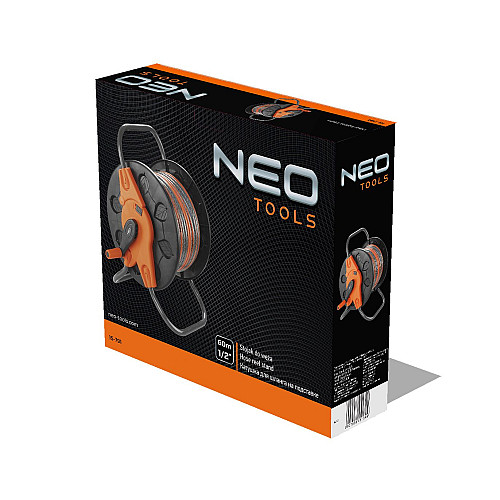 Котушка для шланга Neo Tools на підставці 60м 1/2