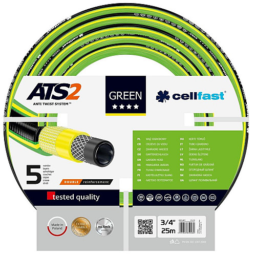 Шланг садовий Cellfast GREEN ATS 3/4