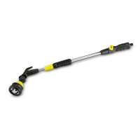 Зрошувач ручний Karcher Premium, штанга телескопічна, душ садовий, 6 режимів, поворотна основа