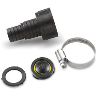 Конектор Karcher для насосів зі зворотнім клапаном G1, для шлангів 3/4