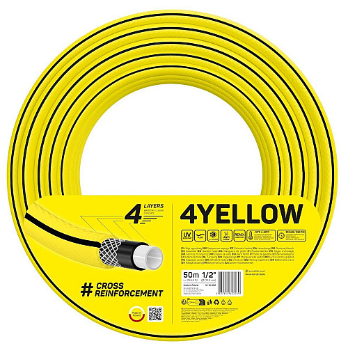 Шланг садовий Cellfast 4YELLOW 1/2
