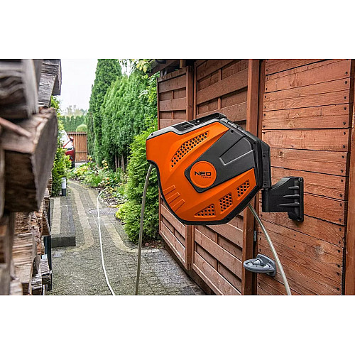 Котушка зі шлангом Neo Tools автоматична 20м+2м шланга 1/2